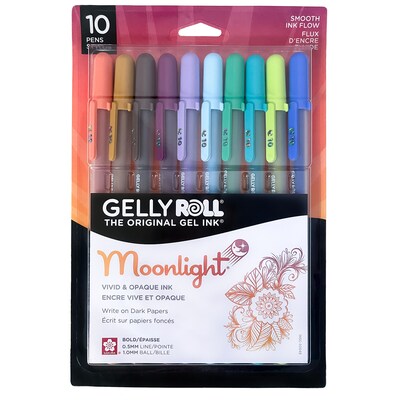 Sakura Moonlight, Liquid Ink, Assorted Ink, 10/Bundle (SAK50649-2)