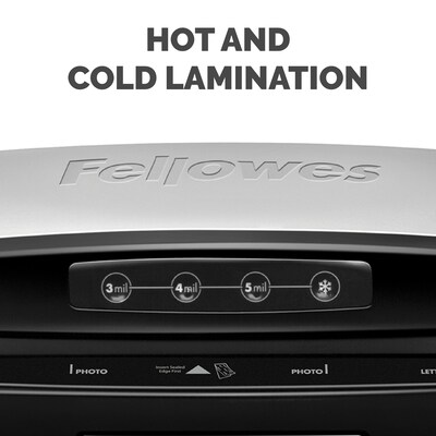 Fellowes Saturn 3i 95 Thermal & Cold Laminator, 9.5" Width, Silver/Black (5735801)