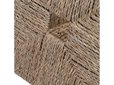 Honey-Can-Do Seagrass Basket with Handles, Natural (STO-09705)