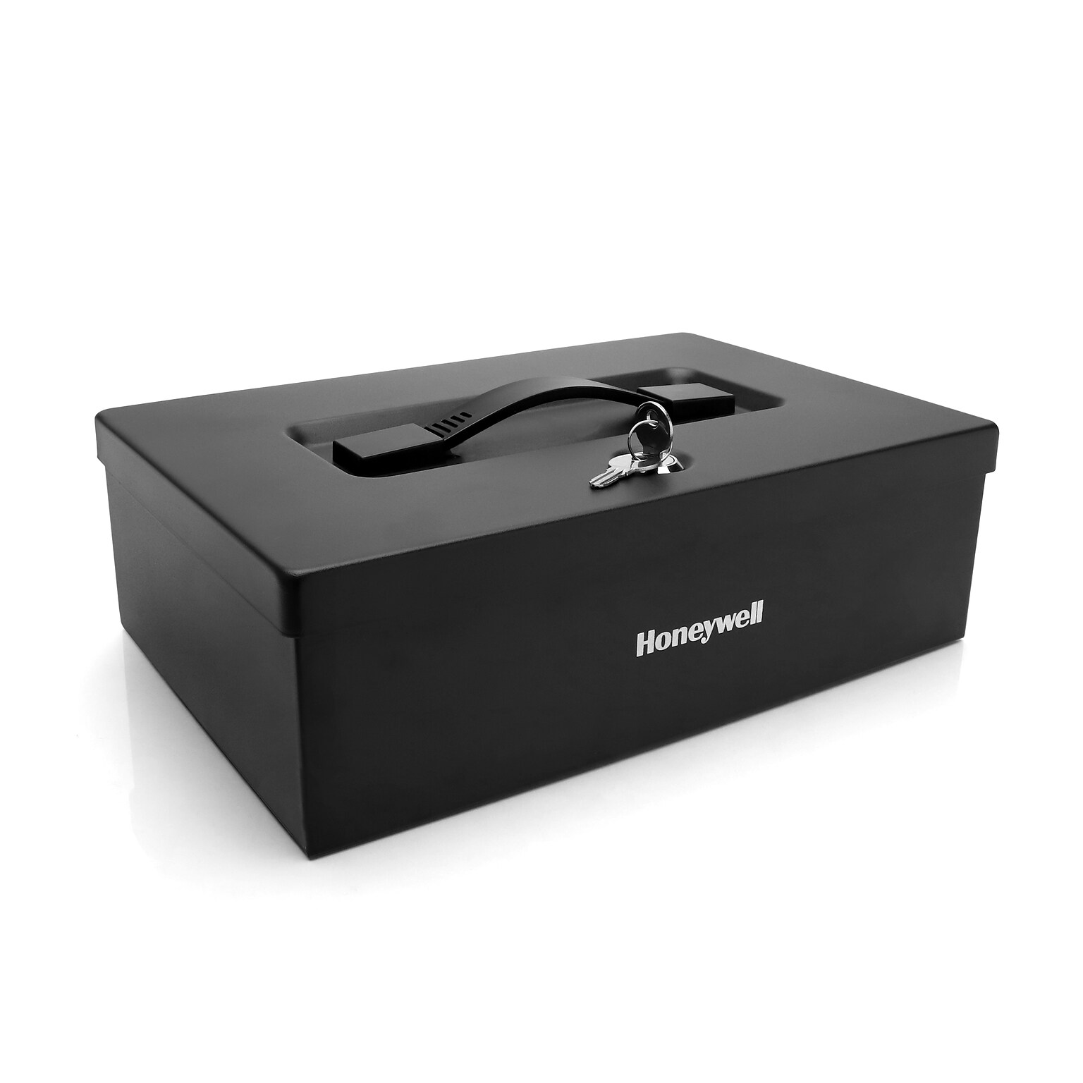 Honeywell Security Box Steel Safe with Lock, 0.18 cu. ft. (6124)