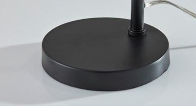 Adesso Thalia 25 Incandescent Table Lamp, Black/White (SL2613-01)