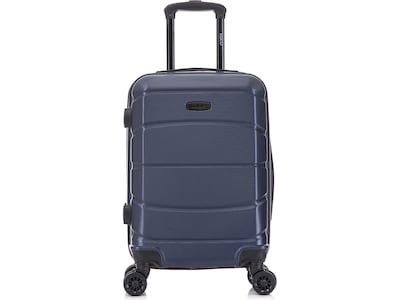 DUKAP Sense 21.45 Hardside Suitcase, 4-Wheeled Spinner, Blue (DKSEN00S-BLU)