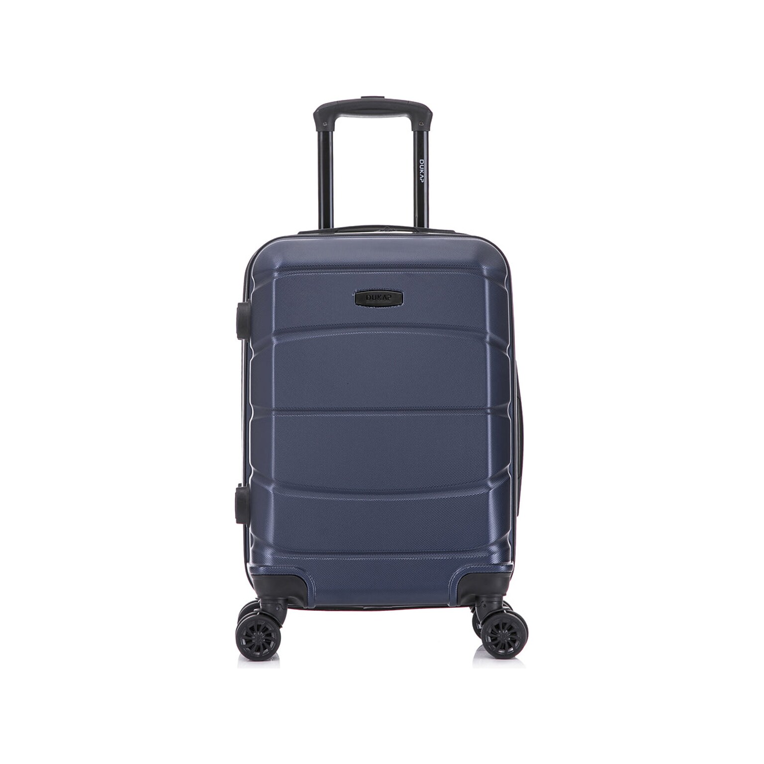 DUKAP Sense 21.45 Hardside Suitcase, 4-Wheeled Spinner, Blue (DKSEN00S-BLU)