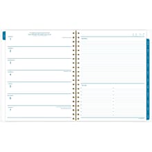 2024-2025 Cambridge Chromatic 8.5 x 11 Academic Weekly & Monthly Planner, Poly Cover, Multicolor (