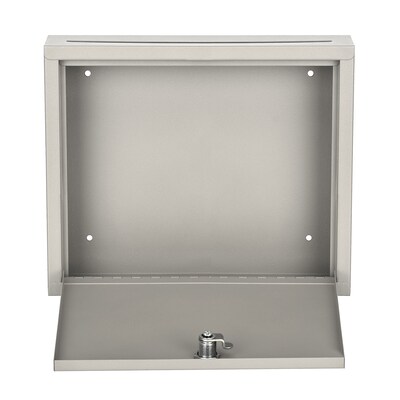 AdirOffice Multipurpose Mailbox Drop Box, Large, Beige (631-03)