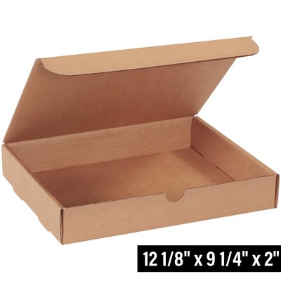 12 1/8 x 9 1/4 x 2, Literature Mailers, Kraft, 50/Bundle (M1292K)