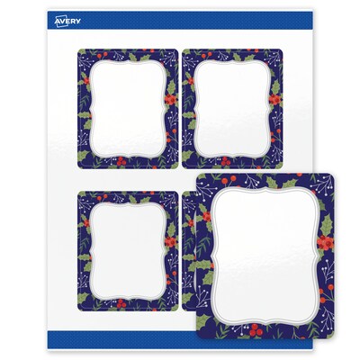 Avery Rectangle Multipurpose Labels, 4 x 3-1/3, White, 40/Pack (19479370623)