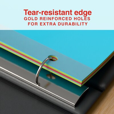 Staples Large Tab Write & Erase Plastic Dividers, Multicolor, 8-Tabs (ST63073)