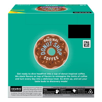 The Original Donut Shop Snickers Coffee Keurig® K-Cup® Pods, Light Roast, 48/Box (5000373541)