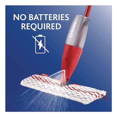 O-Cedar ProMist MAX Microfiber Spray Mop, Red/Black/Gray (173563)