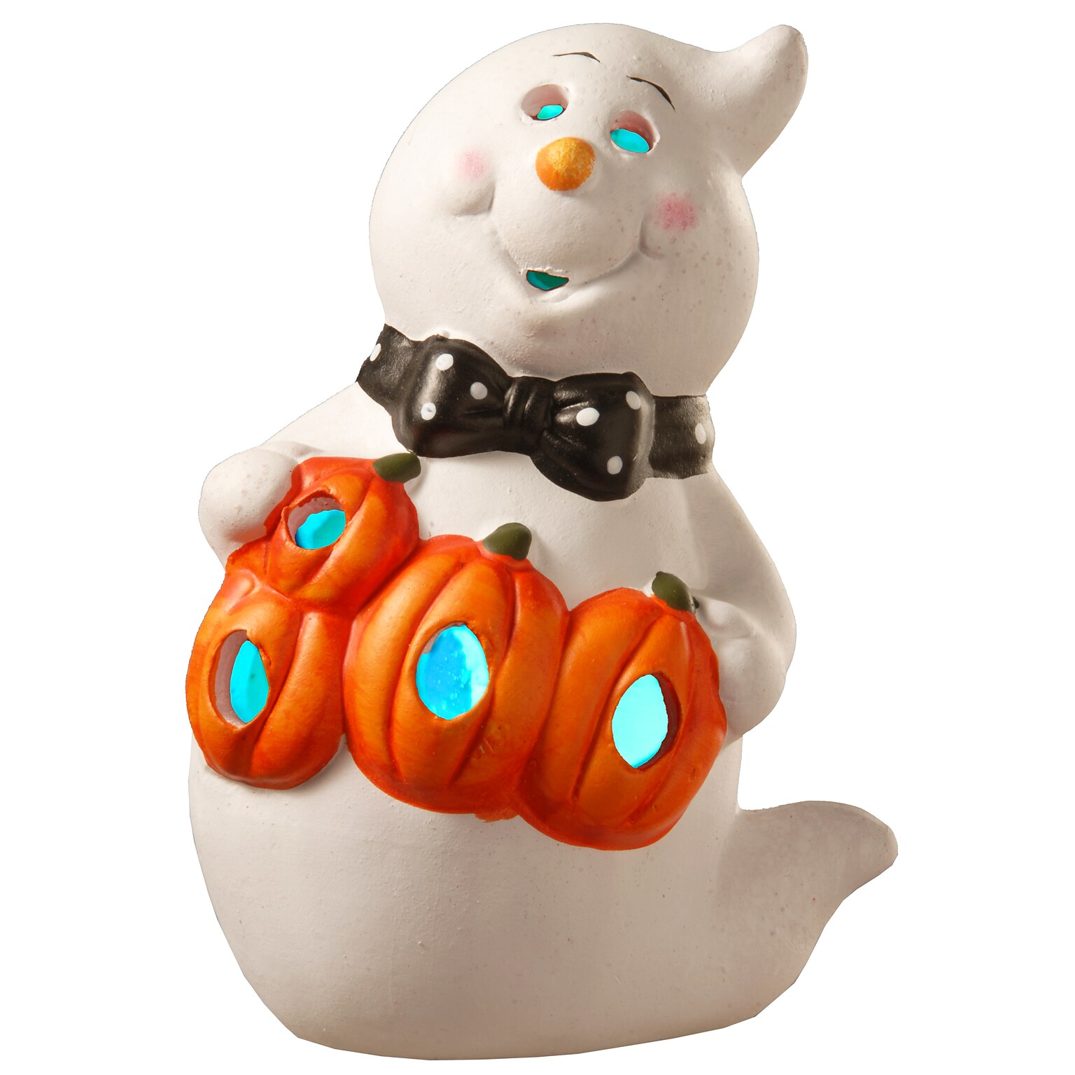 National Tree Company 6 Lighted Ghost Halloween Décor (PG11-36124)