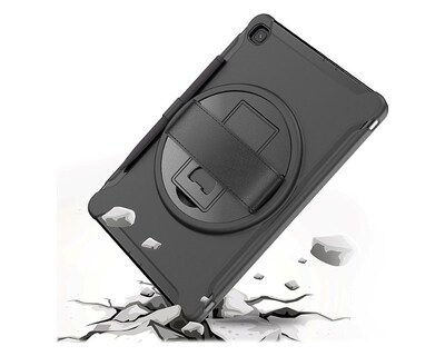 SaharaCase Protection Hand Strap Series Case for Samsung Galaxy Tab S6 Lite (2020/2022), Black (TB00259)