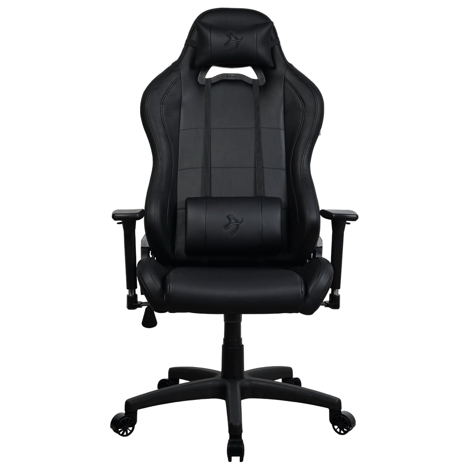 Arozzi Torretta SoftPU Faux Leather Ergonomic Racing Gaming Chair, Pure Black (TORRETTA-SPU-PBK)