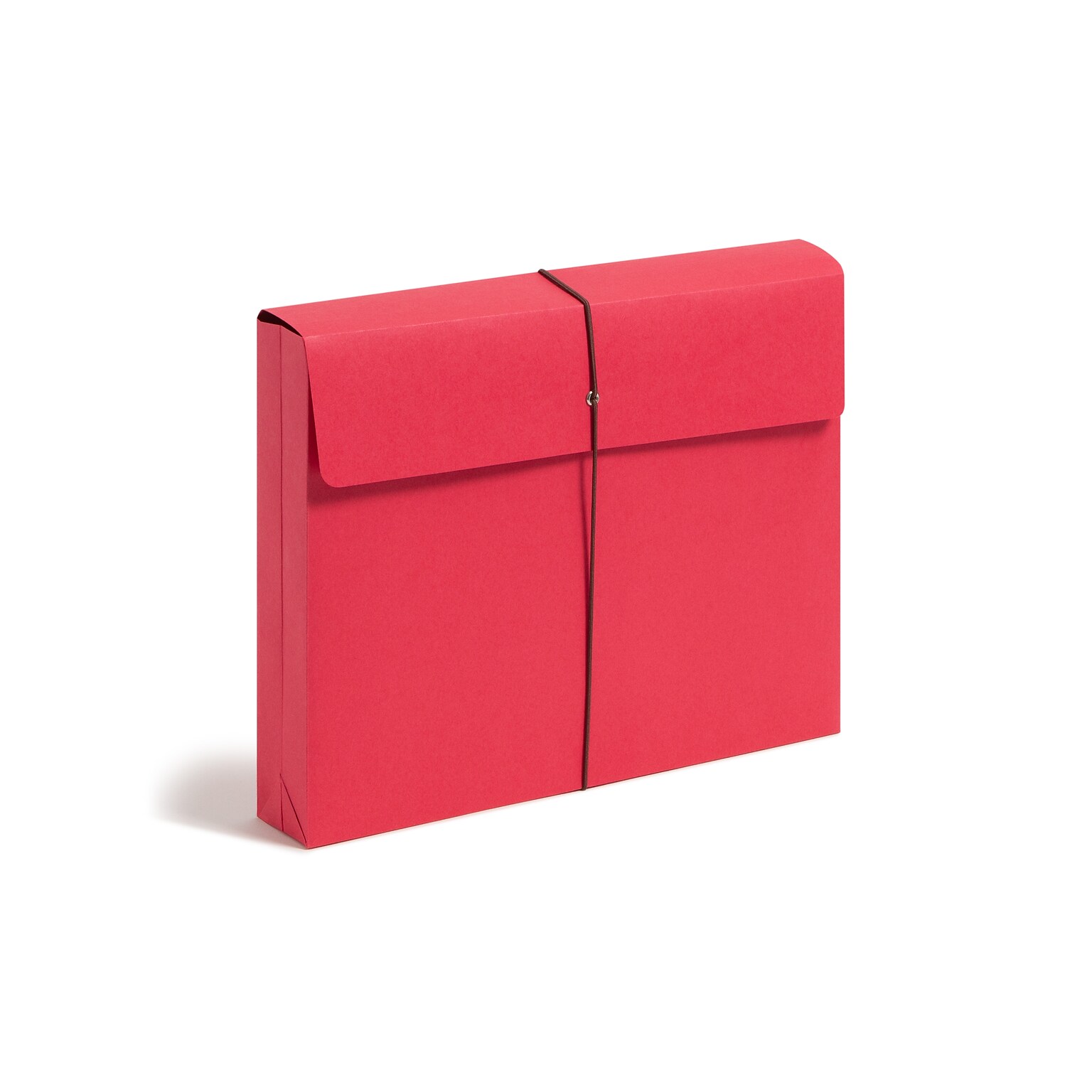 Smead 2 Expansion Wallet with String, Letter Size, Red, 10/Box (77205)
