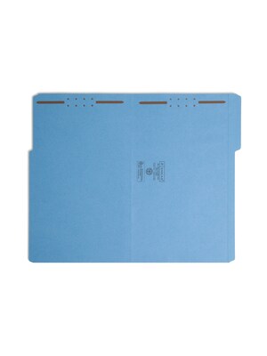 Smead Card Stock Classification Folders, Reinforced 1/3-Cut Tab, Legal Size, Blue, 50/Box (17040)