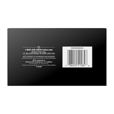 U by Kotex Click Super Absorbency Compact Tampon, Plastic Applicator, Unscented, 32/Pack (51584)
