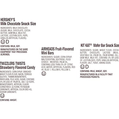 Hershey's Snack Size Assorted Flavored Candy Party Pack, 26.9 oz. (34000946860)