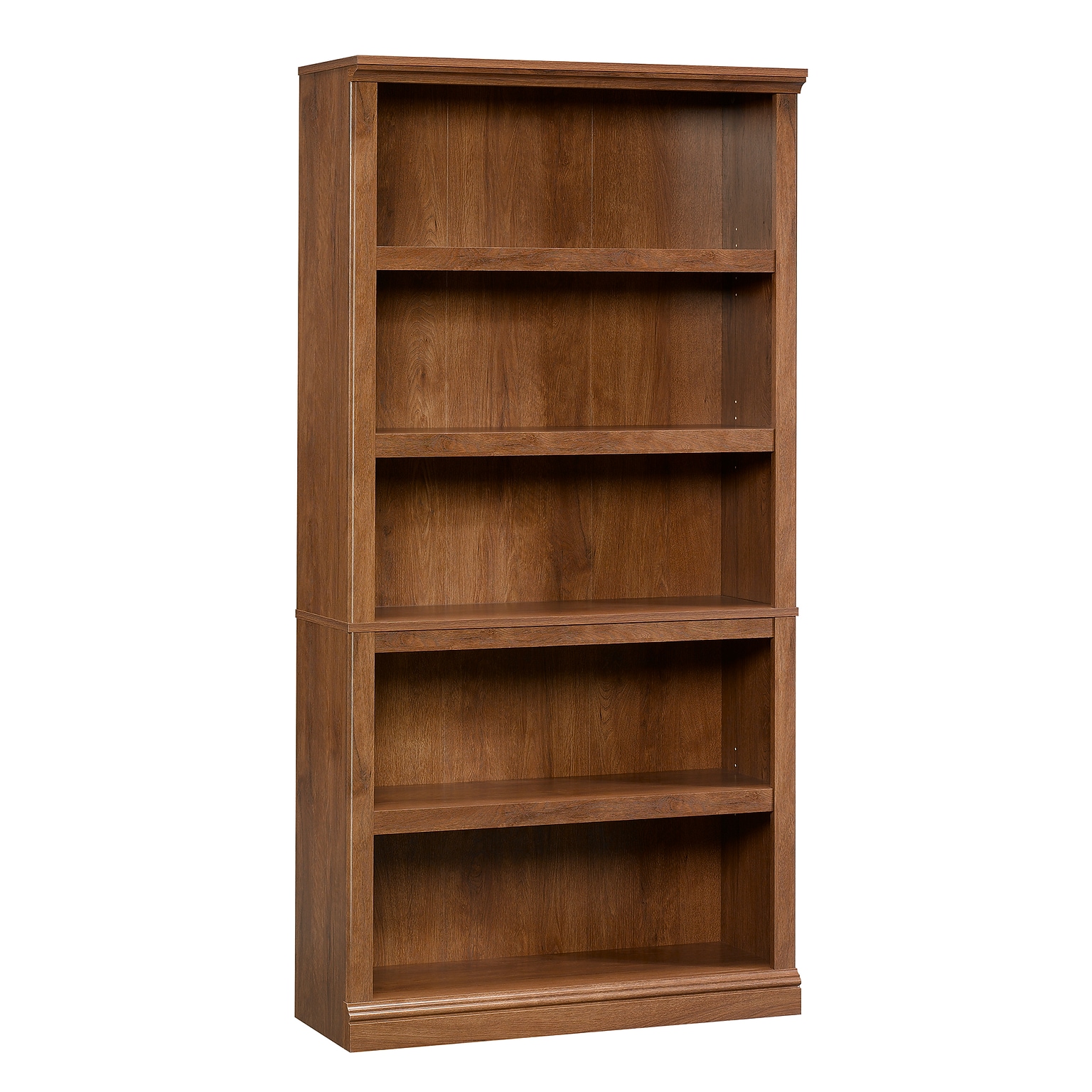 Sauder Select 70H 5-Shelf Bookcase, Oiled Oak  (410367)