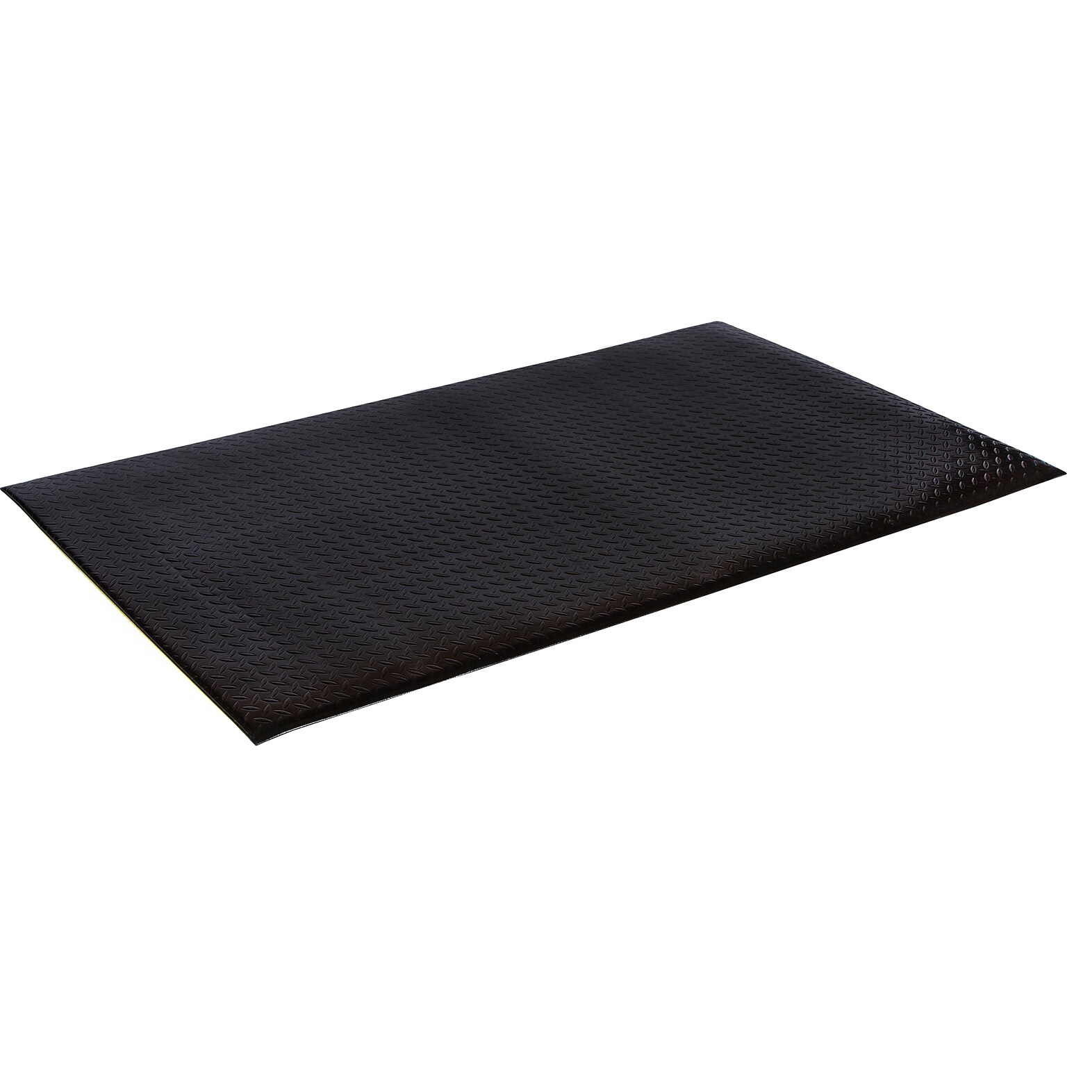 Crown Mats Wear-Bond Tuff-Spun Anti-Fatigue Mat, 36 x 60, Black (WB 0035KD)