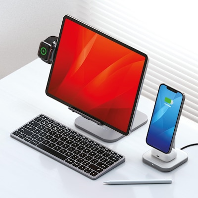 Satechi Slim X1 Wireless Keyboard, USB-C, Space Gray (ST-BTSX1M)