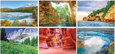 Custom Scenes Across America Wall Calendar Spiral