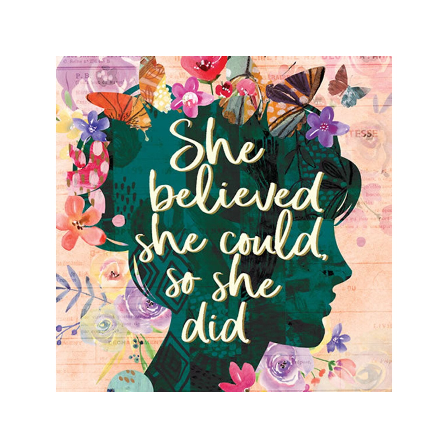 She Believed She Could, So She Did, Chapter Book, Hardcover (48567)