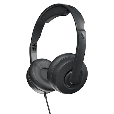 Skullcandy Cassette Junior Over-Ear Headphones with Microphone, Black (S5CSY-N003)