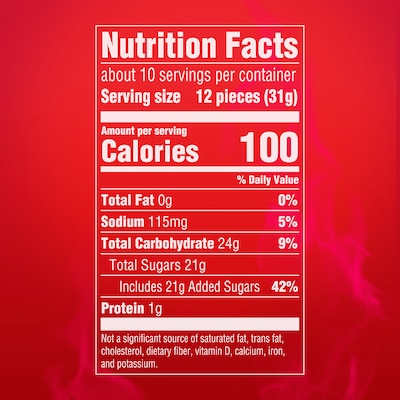 Skittles Gummies Fuego Gummy Candy, 12 oz. (MMM33036)
