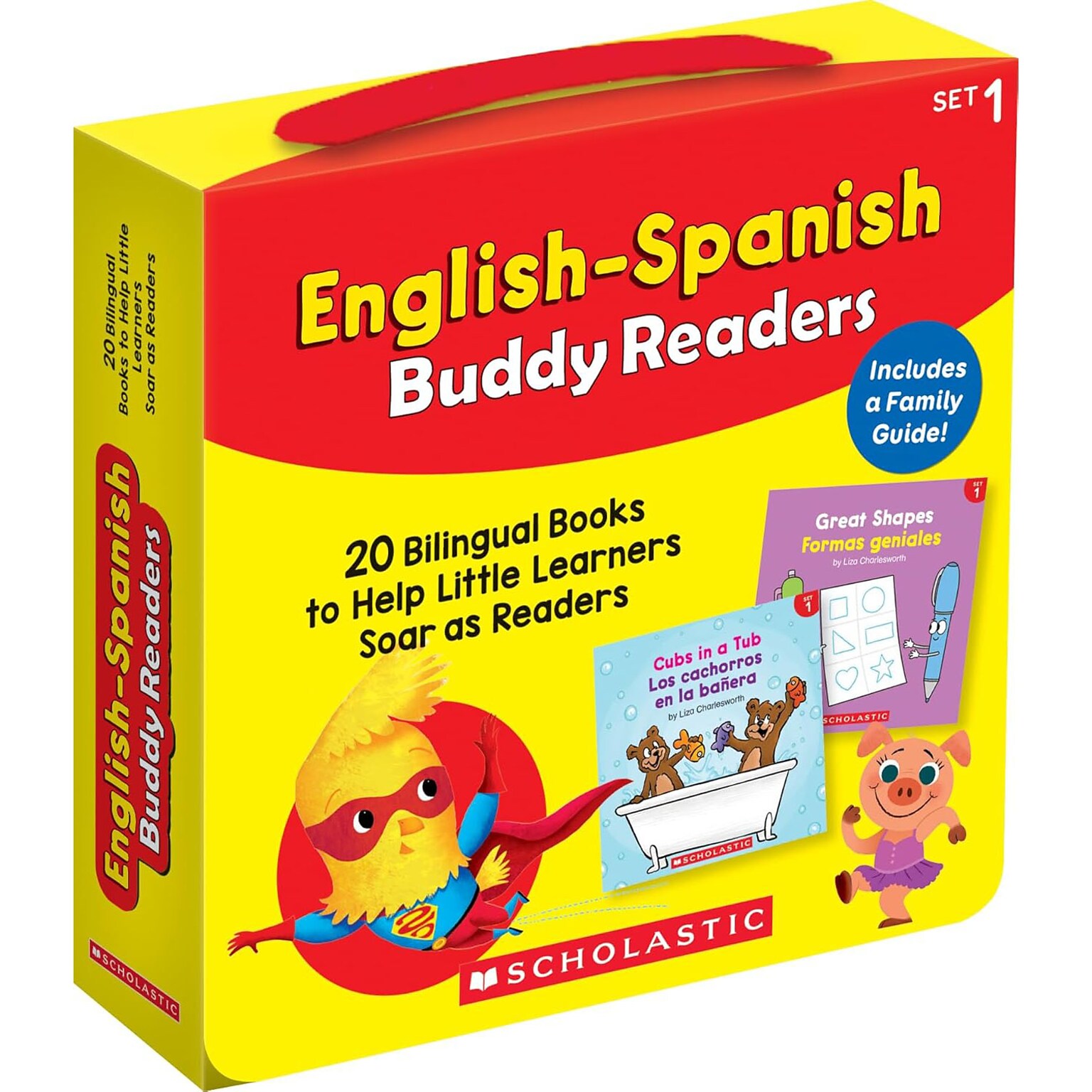 Scholastic Teaching English-Spanish Buddy Readers: Set 1, Single-Copy Set Picture Book, 21/Set (SC-9781546160472)
