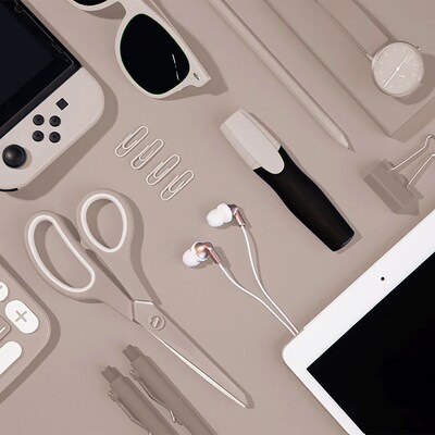 Panasonic ErgoFit Earbuds with Microphone & Neodymium Drivers, Red (RP-TCM125)