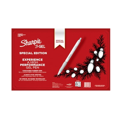 Sharpie S-Gel Special Edition Retractable Pens, Medium Point, 0.7mm, Assorted Ink Colors, 18/Pack (2237097)