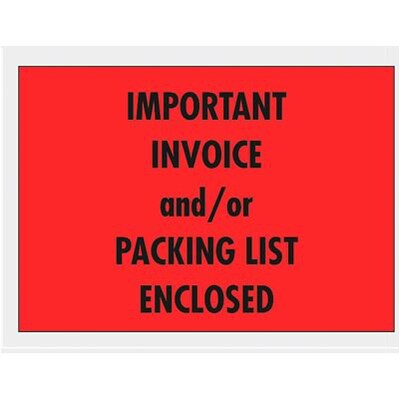 Important Invoice or P/L Enclosed Envelopes