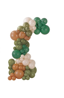 Party City Latex Balloon Garland Kit, Naturals, 90/Pack (AM111851)