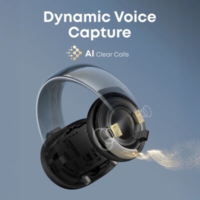 Soundcore AeroClip Wireless Bluetooth Open-Ear Clip-On Headset, Black (A3388Z11)