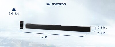 Emerson EHS-2000 Bluetooth 2.0 Channel Home Theater Speaker System with Remote Control (EHS-2000)
