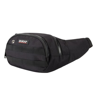 DUKAP Tango Polyester Waist Bag, Black (BDK-TAN-BLK)