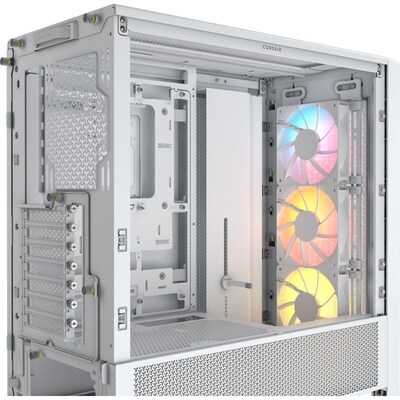Corsair FRAME 4000D RS ARGB E-ATX Mid-Tower Computer Case, White (CC-9011297-WW)