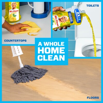 Mr. Clean Antibacterial Multi-Surface Cleaner, Lemon Scent, 23 fl. oz. (11292)
