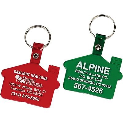 Custom Printed Soft Vinyl House Tag