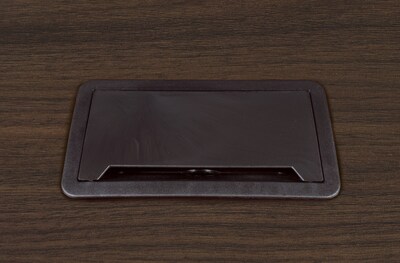 Regency Legacy 24 ft Racetrack Laminate Conference Table with 4 Charging Ports, Neo Walnut (LCTRT28852NW)