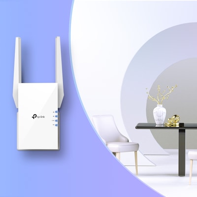 TP-LINK AX1500 Dual Band WiFi 6 Extenders, Wall-plug (RE1500X)