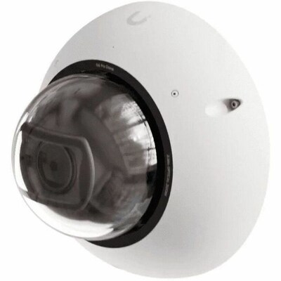 Ubiquiti UniFi G6 Pro Indoor-Outdoor Network Camera, White (UVC-G6-PRO-DOME-W)