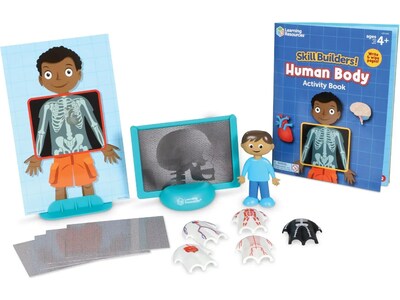 Learning Resources Skill Builders! Human Body Activity Set (LER1261)