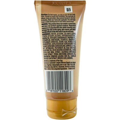 Jergens Natural Glow Body Lotion, 2 oz Travel Size Bottle, 12 Bottles/Bag, 12 Bags/Carton