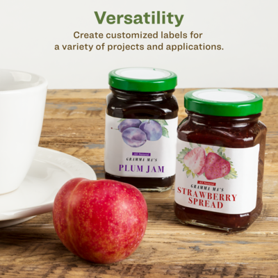 Avery EcoFriendly Laser/Inkjet Rectangle Multipurpose Labels, 2" x 3-3/4", White, 80/Pack (94240)