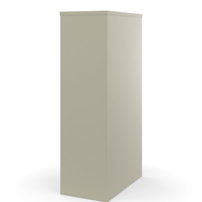 Quill Brand® Commercial 4 File Drawer Vertical File Cabinet, Locking, Putty/Beige, Letter, 26.5"D (13443D)