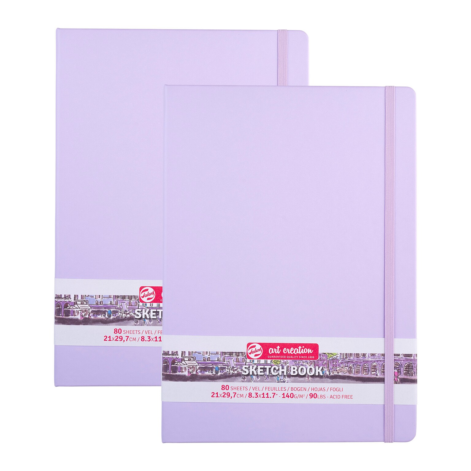 Talens Art Creation 8.3 x 11.7 Sketch Book, 80 Sheets/Book, 2/Bundle (TLN9314133M-2)