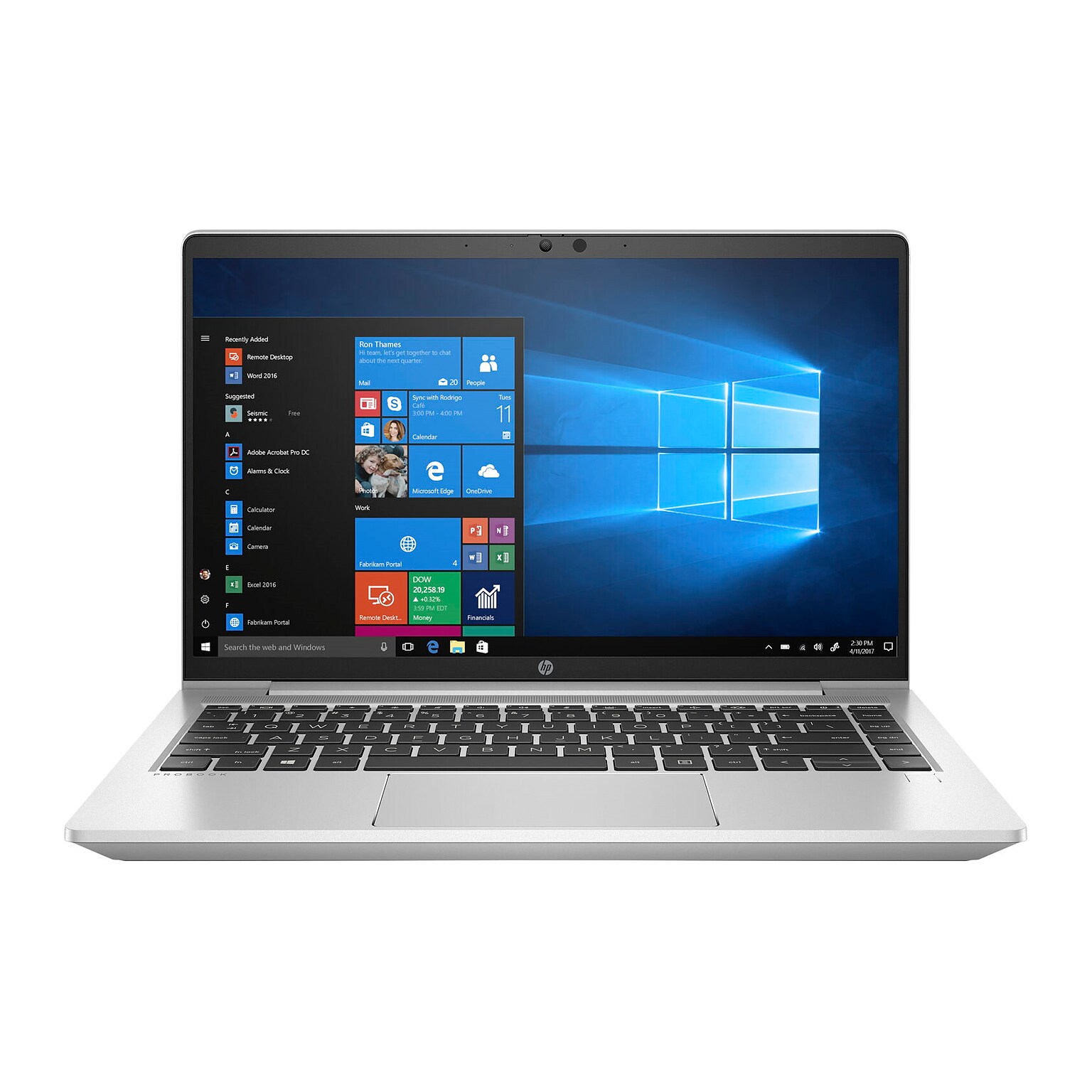 HP ProBook 440 G8 14 Refurbished Laptop, Intel Core i5-1135G7 2.4GHz, 16GB RAM, 256GB SSD, Windows 11 Pro (J5-440G8A05)