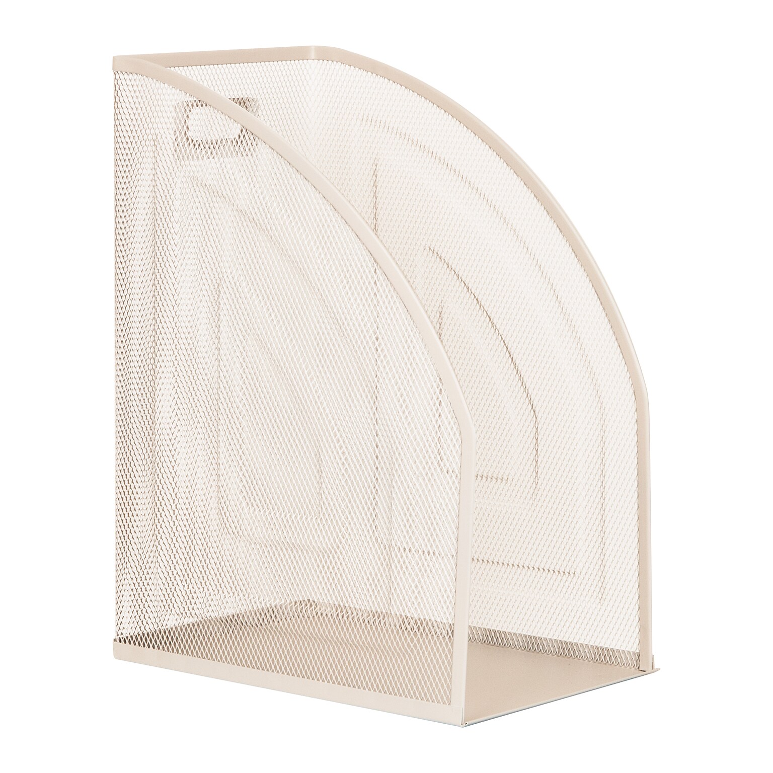 Staples Metal Mesh File Organizer, Warm White (ST63834)