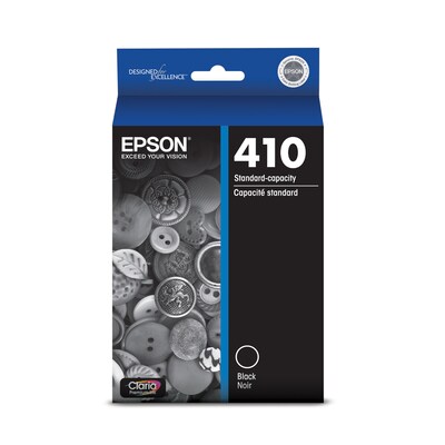 Epson T410 Black Standard Yield Ink Cartridge   (T410020-S)